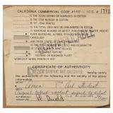 Irving Amen "Art Student" Original Colored Woodcut - Certificate of Authenticity