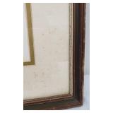 Irving Amen "Art Student" Original Colored Woodcut - Certificate of Authenticity