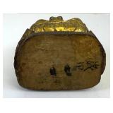 Gold Painted Wooden Buddha Statue