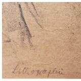 Original Max Klinger Framed Lithograph