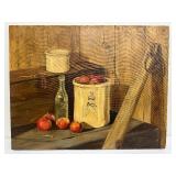 M. Ritter Original Oil Painting 1979