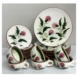 Vintage Stangl Pottery Thistle Pattern Grouping