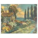 An Old Fashioned Garden Print by R. Atkinson Fox