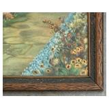 An Old Fashioned Garden Print by R. Atkinson Fox