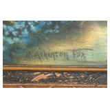 An Old Fashioned Garden Print by R. Atkinson Fox