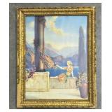 Lady Parrot Lake Print by R. Atkinson Fox