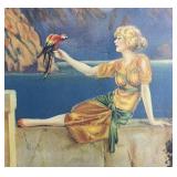 Lady Parrot Lake Print by R. Atkinson Fox