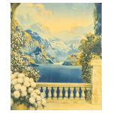 Scenic Overlook Print by R. Atkinson Fox