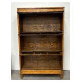 Antique Macey Arts & Crafts Antique 3 Stack Craftsman Lawyer Bookcase