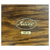 Antique Macey Arts & Crafts Antique 3 Stack Craftsman Lawyer Bookcase