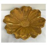 Stangl Pottery Grenada Gold Flower Shaped Platter and Vase