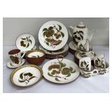 Vintage Stangl Pottery Orchard Song Grouping