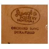 Vintage Stangl Pottery Orchard Song Grouping