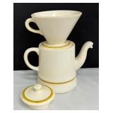 Vintage Enseco Products Stangl Pottery Pour Over Coffee Maker