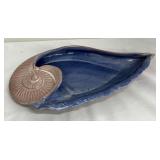 Vintage Stangl Terra Rose Nautilus Shell Dish
