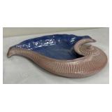 Vintage Stangl Terra Rose Nautilus Shell Dish