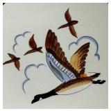 Stangl Pottery Canada goose Platter and Ashtray