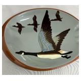 Stangl Pottery Canada goose Platter and Ashtray