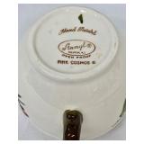 Vintage Stangl Thistle Lot with Pink Cosmos Cup