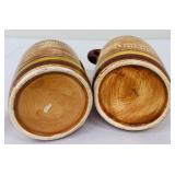 Vintage Pennsbury Pottery Jug bottles Oil and Vinegar