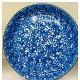 Vintage Stangl Town & Country Hand Painted Sponge Ware Serving Pieces