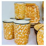 Vintage Gold Stangl Sponge Ware 