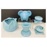 Pretty Vintage Blue Stangl Pottery