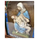 Antique Sick Call Box/Prayer Box with Supplies