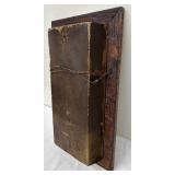 Antique Sick Call Box/Prayer Box with Supplies