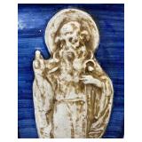 St. Francis of Assisi Wall Plague from Deruta, Italy