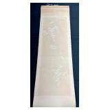 Lovely Vertical Scroll with Bird Wall Art