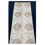 Vintage Japanese Silk Obi Tapestry with Dragon