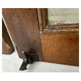 A Pair of Antique Clear Glass Lead Windows