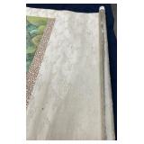 Lovely Japanese Silk Scroll Wall Art - House in the Mountain