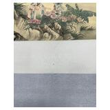 Chinese Scroll - Women in the Garden - In Original Box