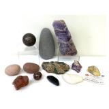 Rock Collection and One Metal Ball