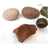 Rock Collection and One Metal Ball