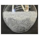 Handmade Art Glass Oil Lamp - Made in Poland