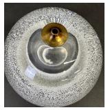 Handmade Art Glass Oil Lamp - Made in Poland