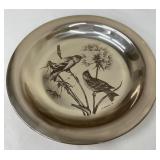 The National Audubon Society "The Goldfinch" 1972 - Etched in Solid Sterling Silver