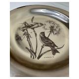 The National Audubon Society "The Goldfinch" 1972 - Etched in Solid Sterling Silver