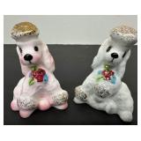 Mid Century Poodle Salt and Pepper Shakers-Made in Japan