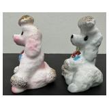 Mid Century Poodle Salt and Pepper Shakers-Made in Japan