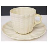 Beautiful Assortment of Belleek - Limpet with Cob Yellow Rim