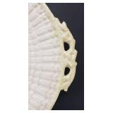 Beautiful Assortment of Belleek - Limpet with Cob Yellow Rim