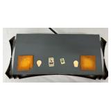 Vintage Bar Items including a Vintage Round Hamm’s Beer Tray and Miller High Life Light Up Sign