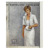 Togo - Princess Diana 180F Collector Stamps - Certificate of Authenticity Included