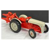 Vintage (1987) Ertl Ford 8N Tractor with Dearborn Plow, 1/16