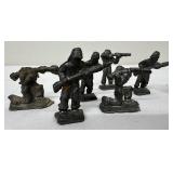Vintage Lead Toy Soldiers - Lot of 15