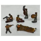 Vintage Lead Toy Soldiers - Lot of 15